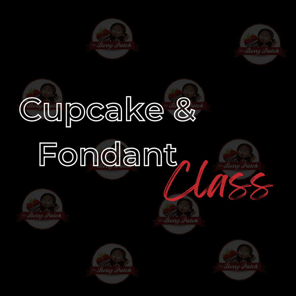 Cupcakes and Fondant Class - Berry Patch Chicago