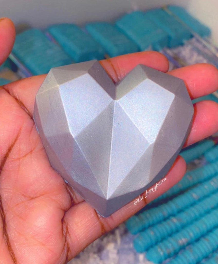 Geometric Heart Mold - Berry Patch Chicago
